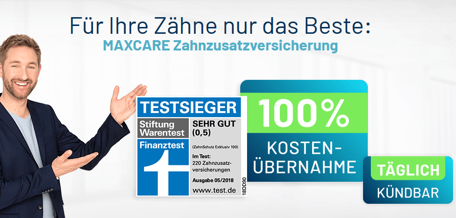 Maxcare Zahnzusatzversicherung 06/2023    Versteckte Kosten?